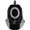 Ducomi Pets Courmayeur Zaino Trasporto Cani e Cuccioli in Tessuto a Maglia Elastico e Traspirante - Trasportino Cane Taglia Grande Media e Piccola - Borsa Porta Animali Morbida Solida (L, Black)