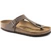 NATURAL LOOK BIRKENSTOCK GIZEH MOCCA BIRKO FLOR NUBUCK 35