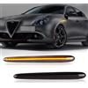 POPMOTORZ LED Luci laterali, 2 Pezzi LED Indicatori di Direzione Frecce Laterali con Canbus Senza Errori 4014 SMD per Giulietta 2010-2021 R-enault Megane 3 2008-2016