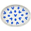 Disney Store Giappone Disney Store Japan Topolino piatto ovale mare blu lunghezza 8,8 pollici largh...