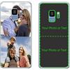 CXKJ Trasparente Personalizzata Custodia per Samsung Galaxy S9 (5.80 Pollice),con la Tua Foto,Immagine o Scritta Cover,Silicone Case Antiurto Bumper,per Galaxy S9 Cover Personalizzata