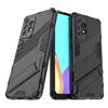 EASSGU Custodia per Samsung Galaxy A52 / A52 5G / A52s 5G (6.5 Inches), con Cover Protettiva in Armor Silicone Antiurto per PC Kickstand - Nero