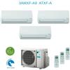 Daikin 3AMXF52A9 + 3x ATXF25A Condizionatore Climatizzatore Trial split 3x 9000B