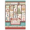 Stamperia - Washi Pad per scrapbook, album, carte, bullet journals, and more traslucido, Easy to Cut, Acid Free, Perfect for Hobbies, Crafts and Gifting (The Nutcracker) (A5) (8 fogli)