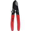 FTVOGUE Tagliacavi Pinza da Taglio Ad Alta Leva Forbici da Taglio a Cricchetto in Acciaio Al Carbonio Strumento Tagliabulloni Manuale per Cavi di Comunicazione HS‑206 35mm²