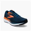 Brooks Ghost 16 Uomo 1104181D 074 Scarpe Running Walking Ammortizzate BluArancio