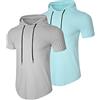 MEETWEE Sportive Maglietta Uomo, Maglie a Manica Corta T Shirt Running Traspirante Tee Shirt per Corsa Palestra Gym