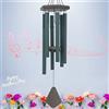 ASTARIN Campanelli a vento commemorativi per esterni, grande tono profondo, 76 cm, campanello a vento per esterni, con 6 tubi sintonizzati, elegante campanello per giardino, patio, balcone e casa,