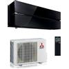 Mitsubishi Electric Climatizzatore Condizionatore Mitsubishi Electric Kirigamine Style Onyx Black 12000 Btu Monosplit Inverter R-32 Wi-Fi A+++/A+++