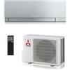 Mitsubishi Electric Climatizzatore Condizionatore Mitsubishi Electric Kirigamine Zen Silver 12000 Btu Monosplit Inverter R-32 Wi-Fi Classe A+++/A++