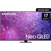 Samsung TV Neo QLED QE50QN90CATXZT, Smart TV 50 Serie QN90C perfetto per il Gaming, Neo QLED 4K UHD, Dolby Atmos, Alexa e Google Assistant integrati, Carbon Silver, 2023, DVB-T2