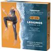 LACOTE Srl Guam Leggings Power Fit in Fibramar Anticellulite Grigio Taglia L/XL