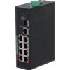 Dahua PFS3110-8ET-96-V2 - Switch unmanaged con 10 porte (8 PoE 10/100 Mbps + 1 Gigabit uplink +1 Gigabit SFP uplink)