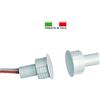 Unitek UTKCZ122 - Sensore inerziale da incasso + contatto magnetico, per qualsiasi materiale