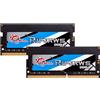 G.SKILL RAM SO-DIMM G.Skill Ripjaws DDR4 3200 Mhz Da 16GB (2x8GB) Nero CL22 INTEL XMP