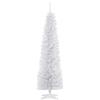 DecHome Albero di Natale Bianco h. 180 cm in PVC con 390 Rami e Base in Plastica