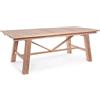 Bizzotto Tavolo Maryland rettangolare allungabile 220-300x100