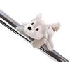 NICI MagNICI Lupo Winny 12cm grigio - Peluche con calamita - Animale magnetico per frigoriferi, lavagne, oggetti in metallo e molto altro ancora, ottima idea regalo