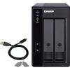 QNAP Box per HD esterno QNAP TR-002 HDD/SSD Nero 2.5/3.5 [TR-002/12TB-N300]