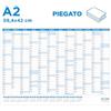 Il Calendario Positivo Calendario 2025 da Muro 59 x 42 cm Planner | Positivo | Piegato | Formato da Parete Maxi A2