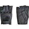 Simoni Racing GV1L Guanti da gioda senza dita per Auto in Vera Pelle Nera, Taglia L - Guanti Da Guida Moto