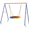 VivaGarden Altalena da Giardino a Nido per 1-2 Bambini Multicolore A60MXAO69