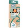CHICCO CANNUCCE SILICONE 12 MESI+