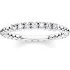 Thomas Sabo anello da donna in argento palline con pietre bianche TR2323-051-14-50 misura dell'anello 50/15,9