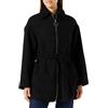 United Colors of Benetton Cappotto 2WDPDN00Z Donna, Nero 700, XL