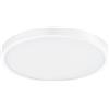 Eglo LED Plafoniera Fueva 1, lampada da soffitto a 1 fiamma, materiale: | alluminio, plastica, colore: bianco, Ø: 40 cm, luce calda