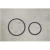 Geberit Placca Geberit Sigma50 Round Effetto Cemento / Nero Cromato Doppio Tasto | 115.651.JV.1 Nero Cromo