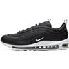 Nike Air Max 97, Scarpe Da Ginnastica Basse Uomo, Nero Black White 001, 38.5 EU