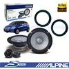 ALPINE Casse Alpine S2-S65C Altoparlanti ant2 vie 165mm 240W Per MERCEDES CLASSE B W245