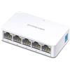 TP-Link Mercusys MS105 Switch Ethernet 5 Porte 10/100Mbps, Sdoppiatore Ethernet, Switch per la Casa e l'Ufficio, Plug e Play, Montaggio Desktop, Contenitore di Plastica