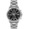 Carlheim Orologio Analogico al Quarzo Giapponese da Uomo con Cinturino in Argento-Plated-Acciaio 4008