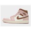 Jordan Air 1 Mid Donna, Pink Oxford/Sail/Archaeo Brown