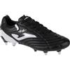 Joma Aguila Cup 2401 Blanco Soft Ground, Stivaletti Bassi con Lacci Uomo, Nero Bianco, 40.5 EU