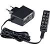 Kahlert Licht Kahlert Luce 60975 - Mini Doll Accessori - Riposo/Flackertrafo con 5 Poli distributore 3,2 V, 0,8 A e 2 V, 0,2 A