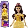 Mattel Disney Princess - Belle bambola con capi e accessori scintillanti ispirati al film, giocattolo per bambini, 3+ Anni, HLW11