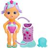 Bloopies Magic Tail Mermaid Daisy, Giocattolo d'Acqua, Sirena con Coda scintillante con Glitter e la sua Mascotte, Spruzza Acqua e Fa Bolle, Giocattolo Regalo per Bambini dai 18 Mesi in su