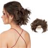 HSAJS Chignon Capelli con Pinza Corto Coda di Cavallo Chignon Capelli Chignon con Pettini Clip Updo Capelli Finta Clip Coda Cavallo Posticci Disordinati Crea Bellezza Disordinata