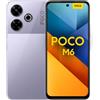 Xiaomi Poco M6 Smartphone 8+256GB, Schermo AMOLED da 6,79 90Hz FHD+, MediaTek Helio G91-Ultra, Fotocamera da 108 MP, 5030 mAh, Viola