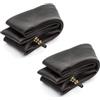 Ecovelo' 2 Camere d'aria Moto 2 1/4 - 17 Valvola TR4 Per Pneumatici Moto Ruote 17" Piaggio Ciao Si Ciclomotore 50