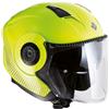 TUCANO URBANO Casco Jet Tucano Urbano 1400 El Tange Yellow Fluo Graphic, TAGLIA Tg. S