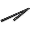 STABILA 80 AS Dark Shadow, set di 2 livelle a bolla 60 cm/100 cm, elegante rivestimento antracite opaco, profilo in alluminio rinforzato, tappo antiscivolo integrato, made in Germany