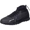 Nike Zoom Mercurial Superfly 9 Academy Tf, Turf Soccer Shoes Uomo, Black/Dk Smoke Grey-Summit White-Volt, 43 EU