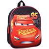 mybagstory - Zaino - 3D - Cars - Nero - Bambino - Scuola - Scuola - Scuola materna - Presepe - Borsa da bambino - Taglia 32 cm - Spalline regolabili - Idea Regalo, blu, S