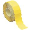 MARKIN Etichetta a onda - permanente - 26x12 mm - giallo fluo - Markin - rotolo da 1500 etichette (unità vendita 16 pz.)