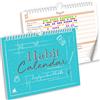 Clever Fox Habit Calendar - Habit Tracker Inspirational per Abitudini Atomiche - Diario colorato per pianificare abitudini e obiettivi per aumentare la produttività e diventare il tuo sé migliore - 24
