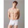 Calvin Klein Boxer Uomo Calvin Klein Underwear LOW RISE TRUNK 3 PACK art. U2664G Bianco